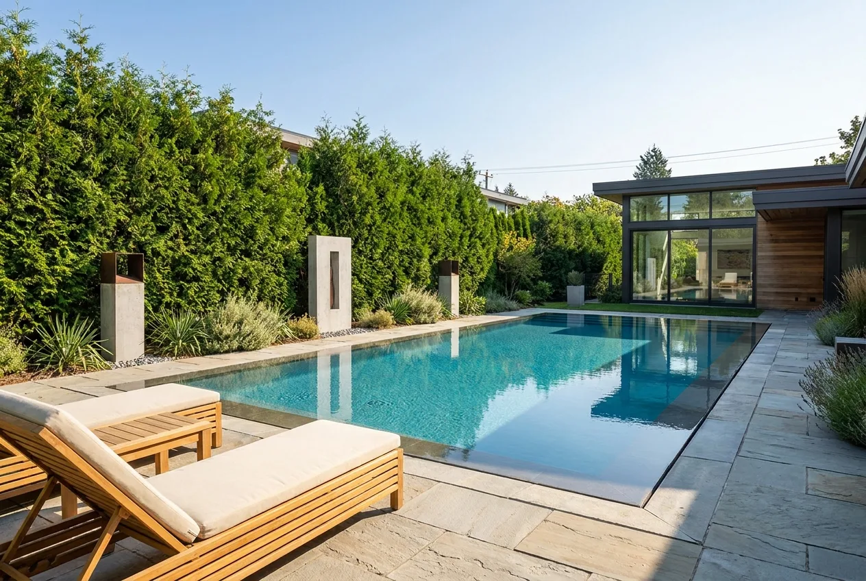 Pool deck