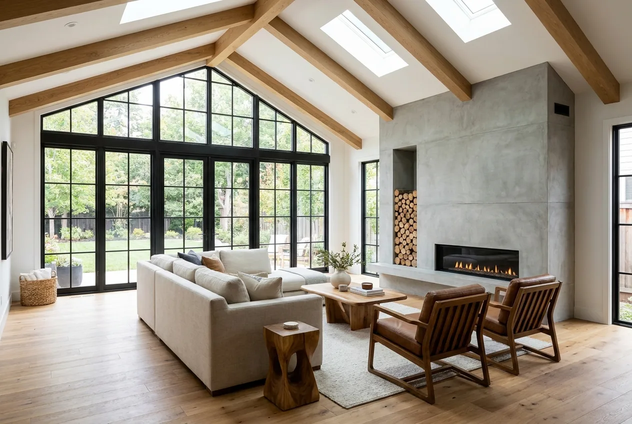 Living room addition