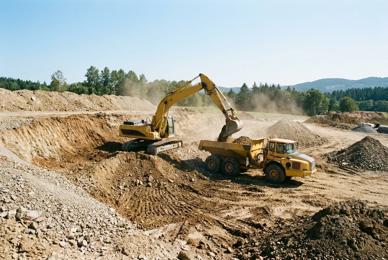 Excavation and grading