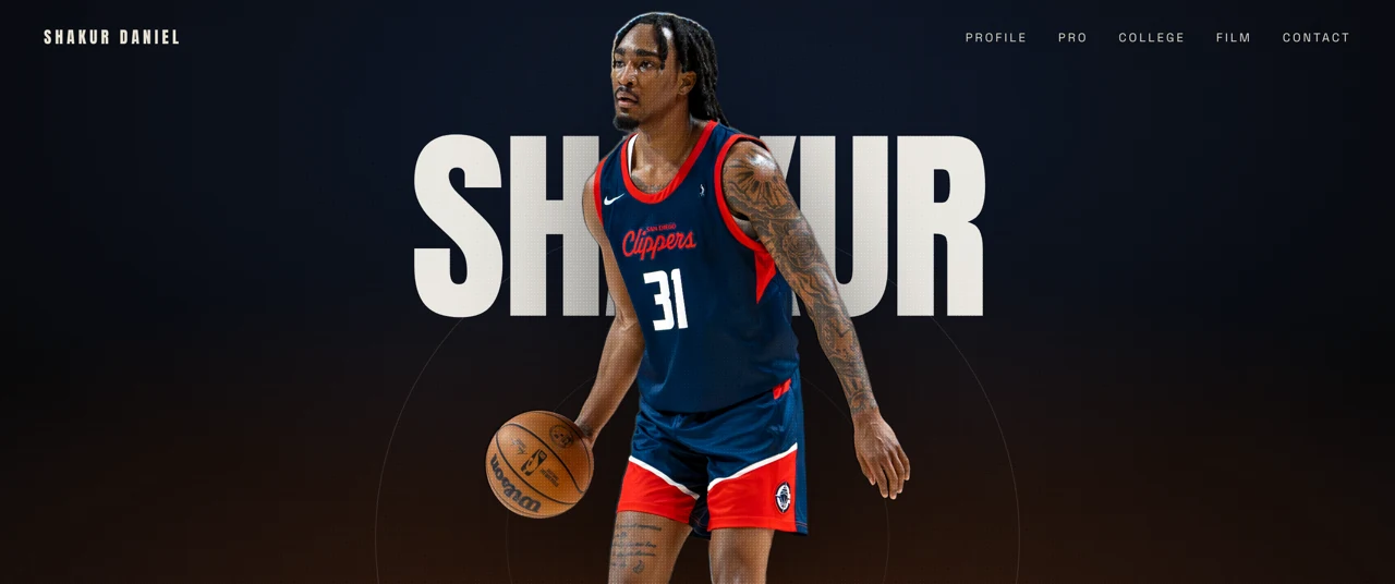 Shakur Daniel — live site